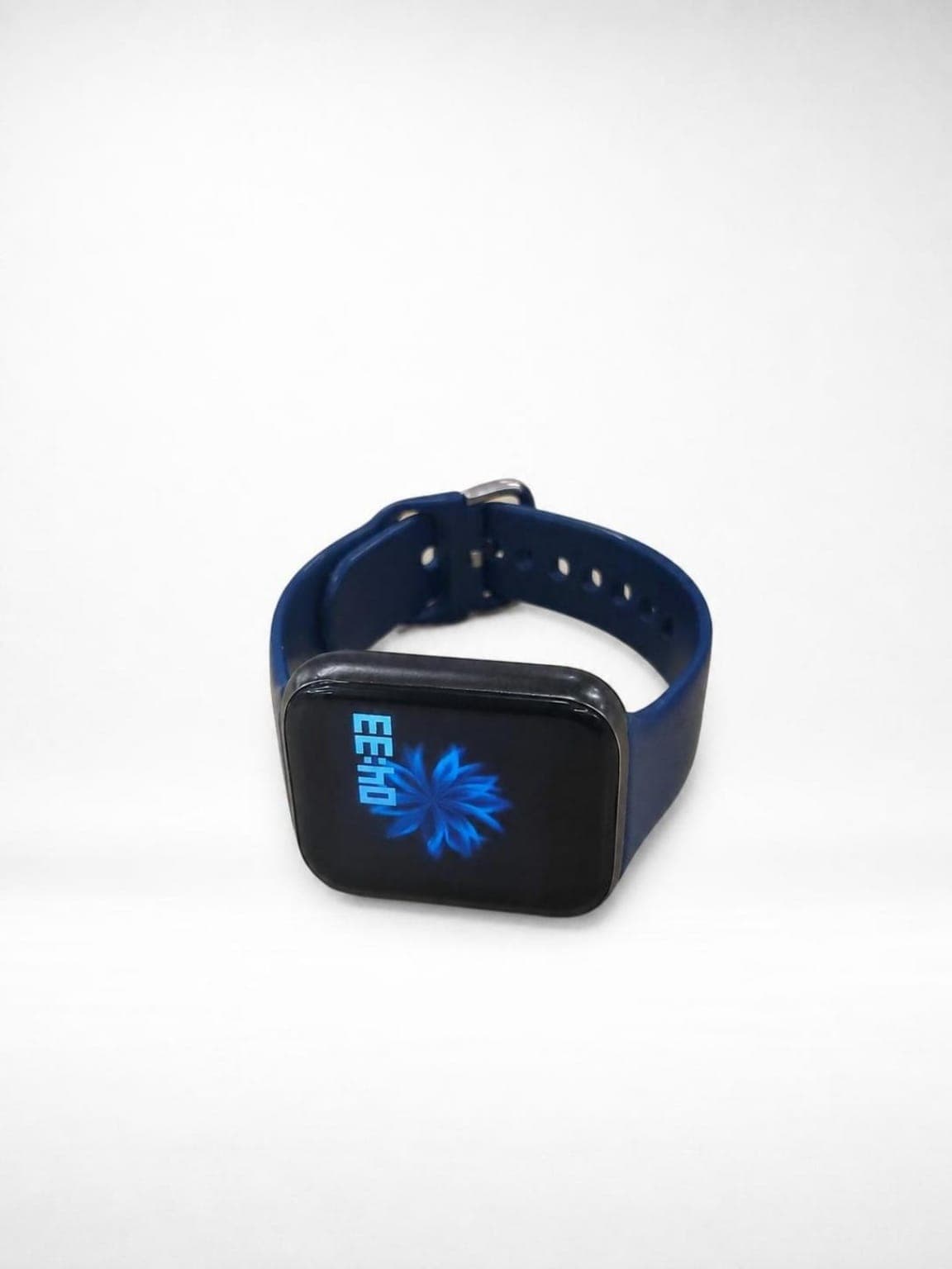 Seller-ready smart watch product image on a clean white backdrop after Portrait Drop Professional Studio Finish