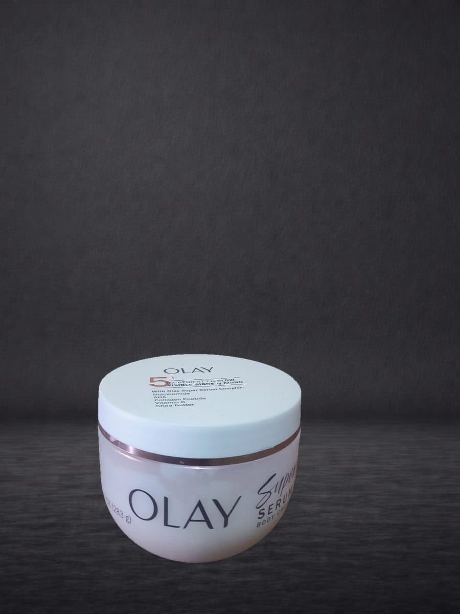 Olay product image enhanced with Portrait Drop