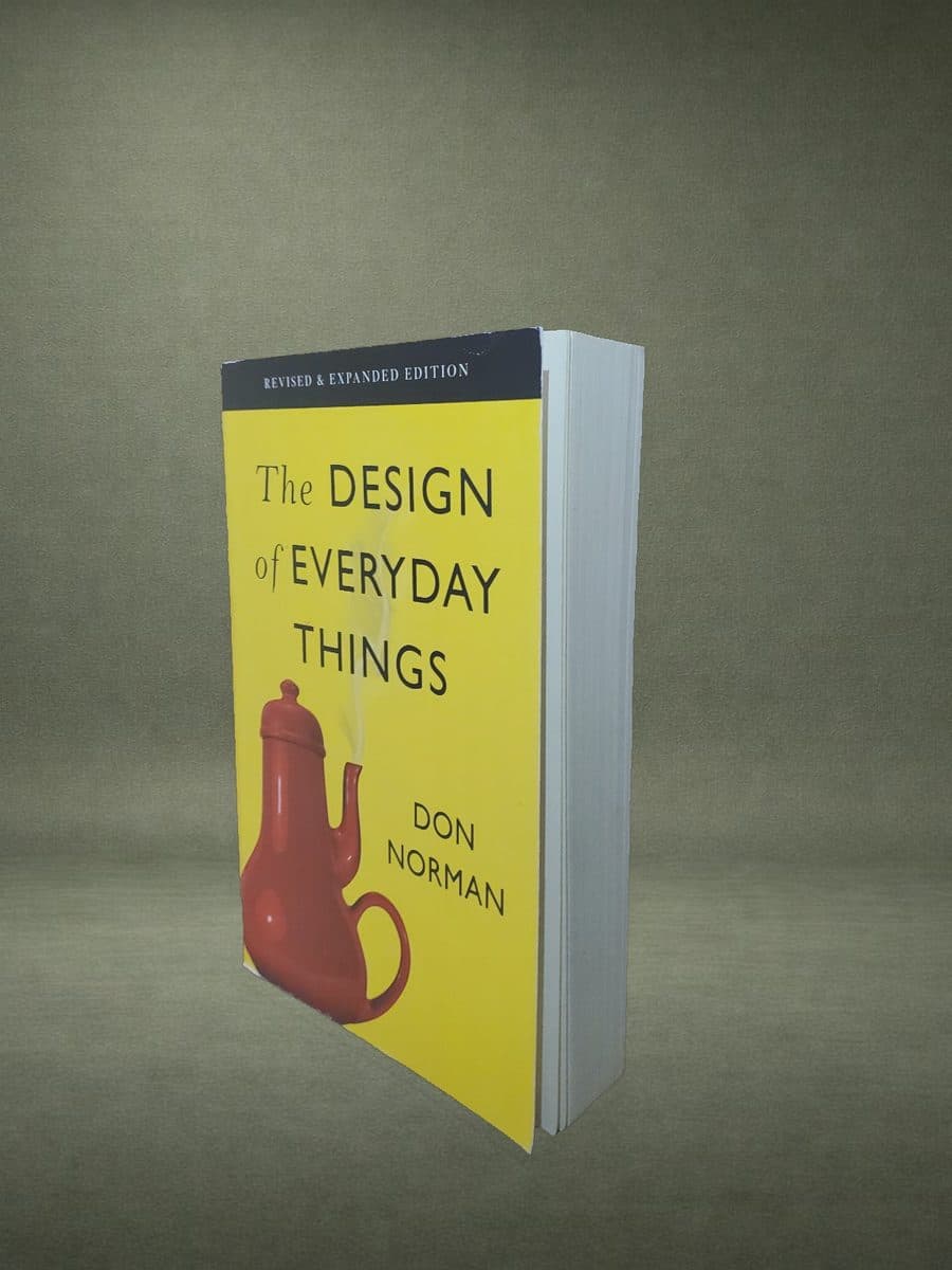 Clean yellow book product photo for small business listing